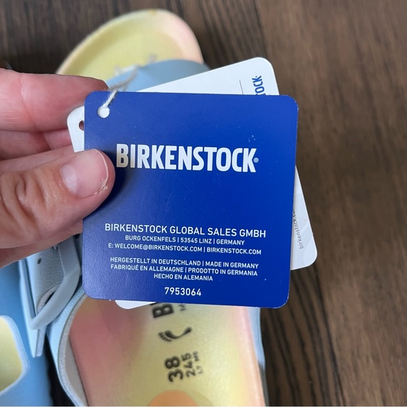 Birkenstock Arizona vegan sandals, sky blue size 38 - Picture 11 of 14